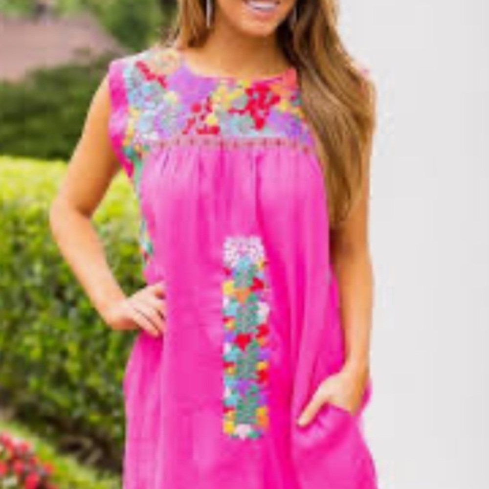 👛💰👛 4 for $20 Chic Blue Casual Dress with Relaxed Fit and Lightweight Fabric